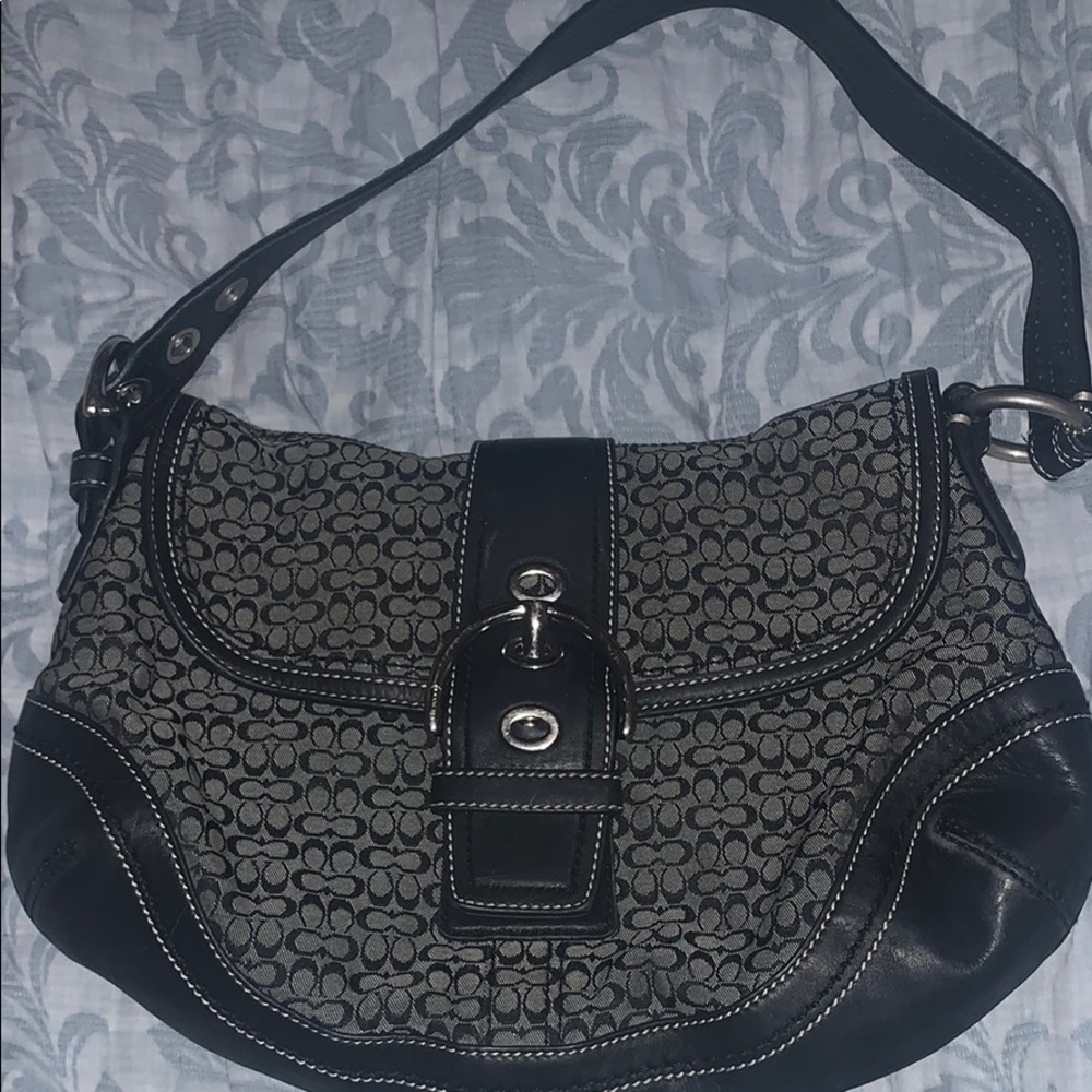 vintage coach baguette bag